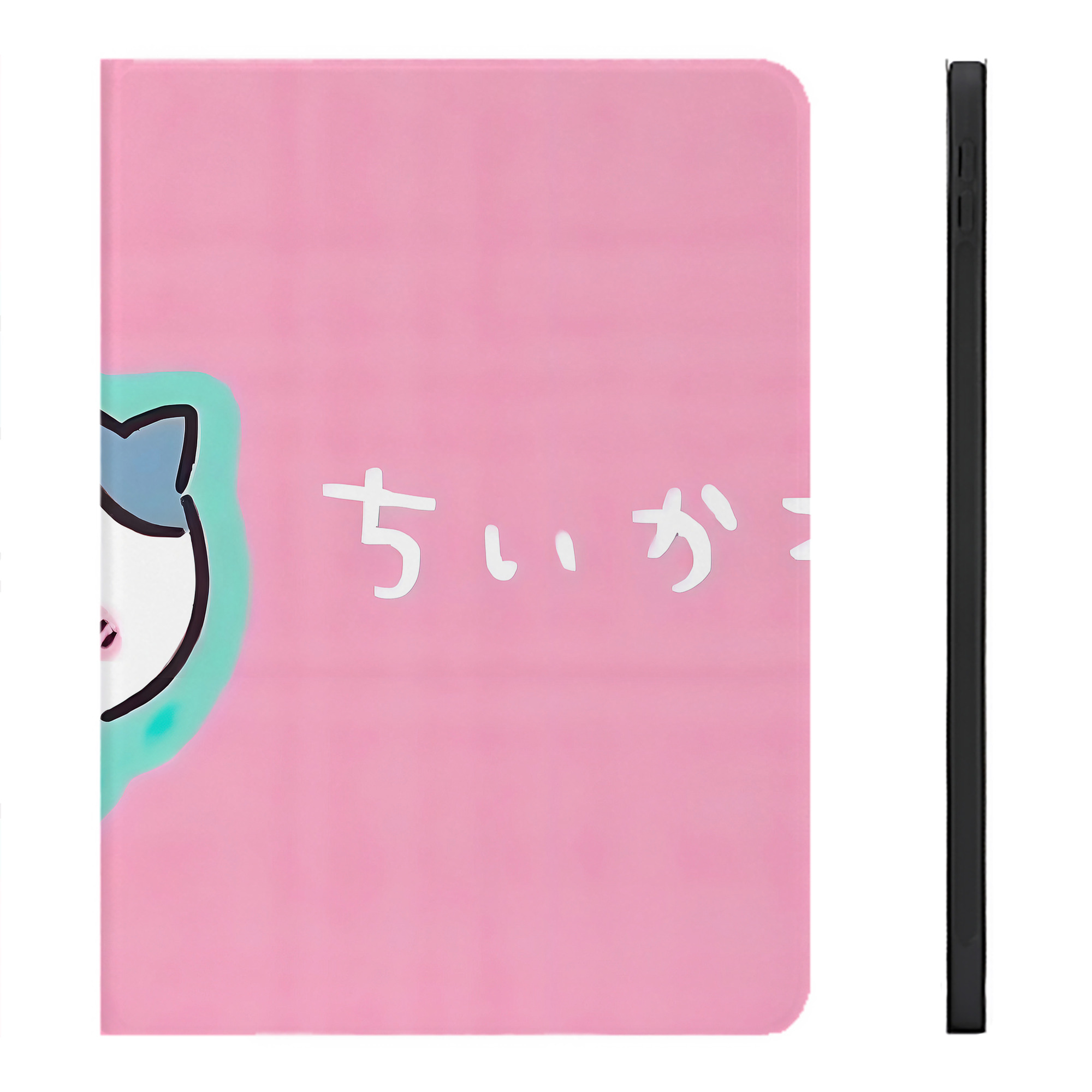 （画像用） ちいかわ Chii-kawa IPadケース ペンホルダー付き ブックスタイルデザイン
